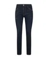 Dsquared2 Mid-rise Skinny Jeans In Black