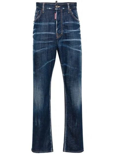 Dsquared2 Disco Wash 642 Jeans In Blue