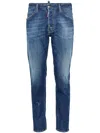 Dsquared2 Super Twinky Cotton Denim Jeans In Blue