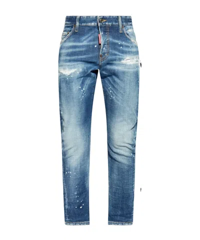 DSQUARED2 DSQUARED2 DISTRESSED TIDY BIKER JEANS