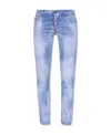 Dsquared2 Mid-rise Skinny Jeans In Blue