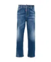 Dsquared2 Mid-rise Slim-fit Jeans In Blue