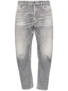 Dsquared2 Men's Denim With Faded Effect Pant In Gray