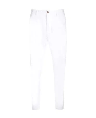 Dsquared2 Mid-rise Tapered Trousers In 100