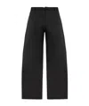 Dsquared2 Mid-rise Wide-leg Trousers In Black