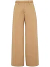 Dsquared2 Halbhohe Wide-leg-hose In Nude