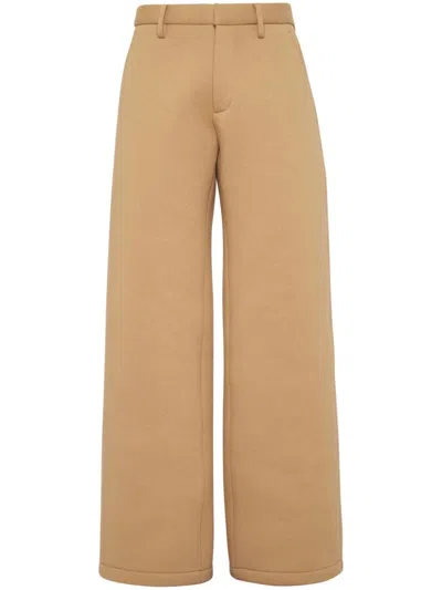 Dsquared2 Halbhohe Wide-leg-hose In Black