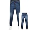Dsquared2 Mid Wash 642 Jean Blue In Blue