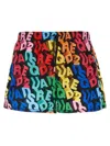 Dsquared2 Midi Boxer Shorts Beachwear In Multicolor