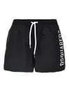 Dsquared2 Medium And Long Boxer Swimsuit In Negro