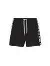 Dsquared2 Medium And Long Boxer Swimsuit In Black