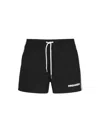 Dsquared2 Midi Boxer With Logo In Black