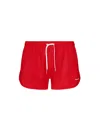 Dsquared2 Logo Swim Shorts Midi In Red