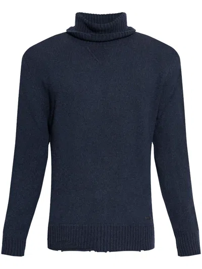 DSQUARED2 FINE-KNIT ROLL-NECK SWEATER
