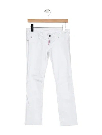 Pre-owned Dsquared2 Mid-rise Skinny Leg Jeans In Blue