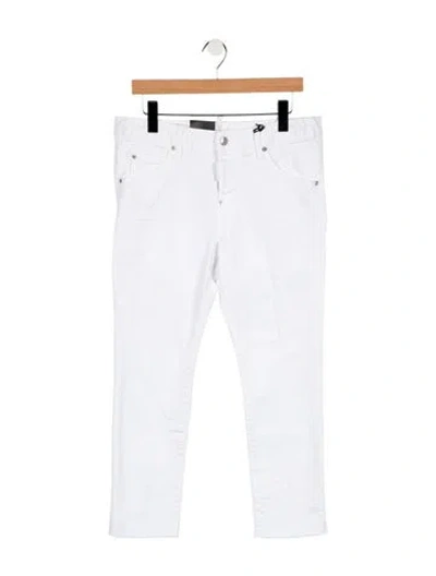 Pre-owned Dsquared2 Mid-rise Skinny Leg Jeans W/ Tags In Blue