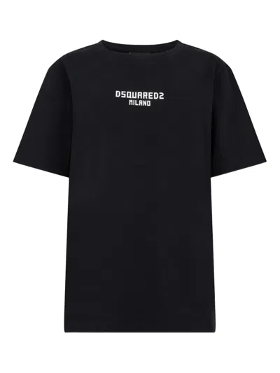 Dsquared2 Milano Breezy T-shirt In Black