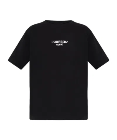 Dsquared2 Milano Breezy T-shirt In Black