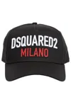 Dsquared2 Milano Cap In Black