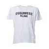 Dsquared2 Milano Cool Fit T-shirt In White Cotton In White 1