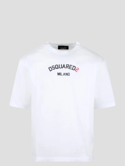 Dsquared2 Milano Cool Fit T-shirt In White