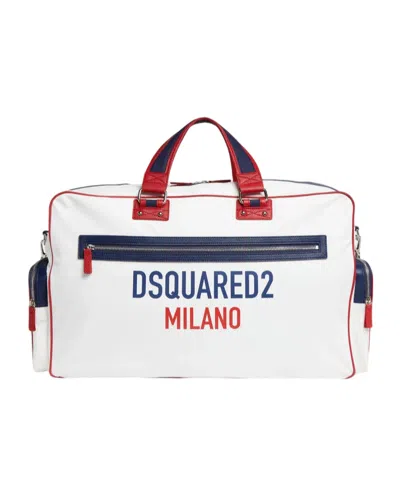 Dsquared2 Milano Duffle Bag In Black