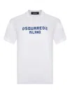 Dsquared2 Milano Logo T-shirt In White