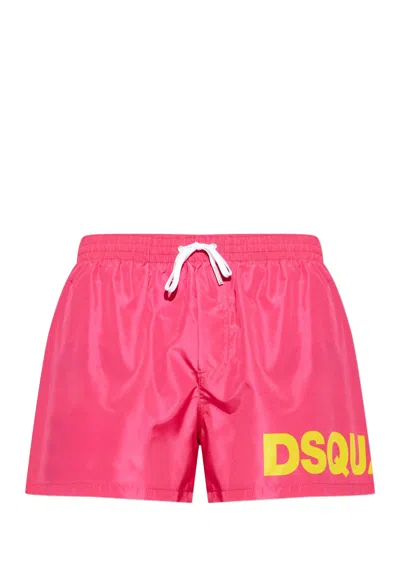 Dsquared2 Mini Boxer Costume In Pink