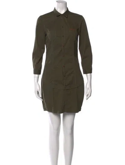 Pre-owned Dsquared2 Mini Dress In Green