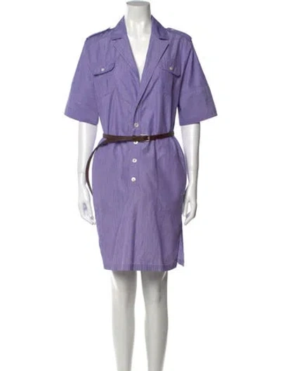 Pre-owned Dsquared2 Mini Dress In Purple