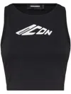 Dsquared2 Mini Fit Icon Tank Top In Black