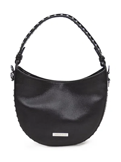 Dsquared2 Mini Hobo Handbag For Fall/winter 2023 In Nero