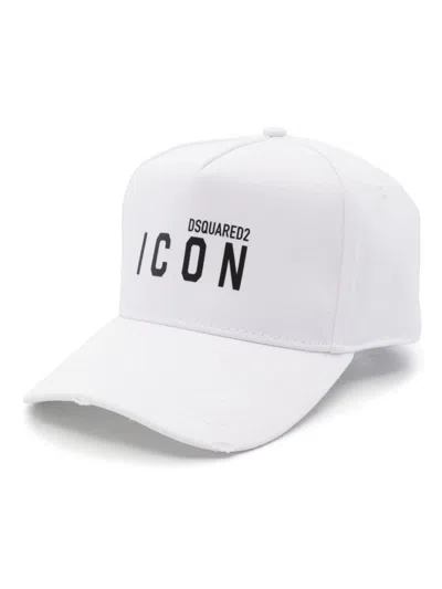 Dsquared2 Logo-print Six-panel Cap In Multicolor