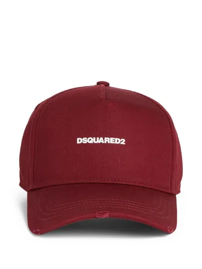DSQUARED2 MINI-LOGO BASEBALL CAP