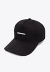 Dsquared2 Mini Logo Baseball Cap In Black