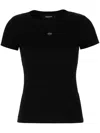 Dsquared2 Black Mini Fit Maple Leaf T-shirt In Black