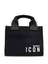 Dsquared2 Mini Shopping Bags In Black