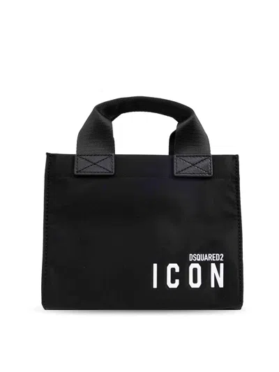 Dsquared2 Mini Shopping In Negro