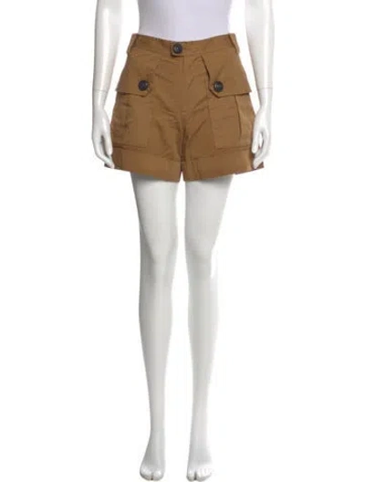 Pre-owned Dsquared2 Mini Shorts In Brown