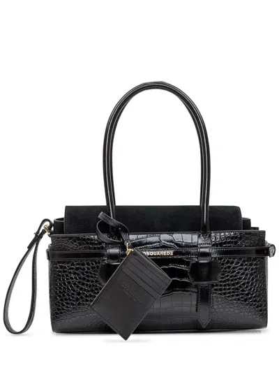 Dsquared2 Mini Shoulder Bag - Fall/winter In Nero