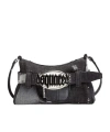 Dsquared2 Mini Zipper Shoulder Bag In Black