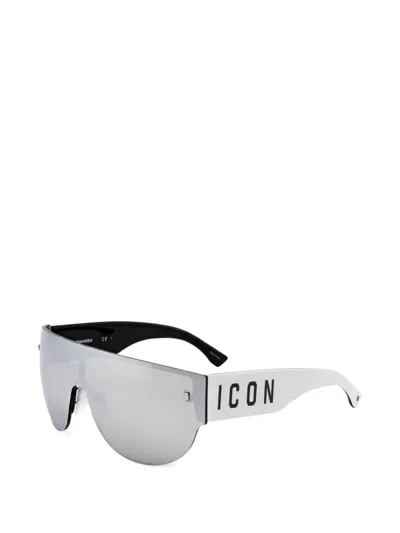 Dsquared2 Mirror-lenses Sunglasses In Gray