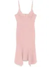 Dsquared2 Mistress Midi Dress In Pink