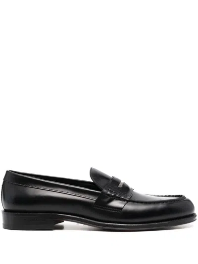 Dsquared2 Black Leather Loafer