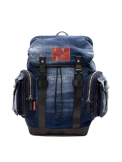 Dsquared2 Backpack In Blue