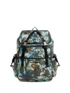 Dsquared2 Monkey Business Backpack In Animal Print