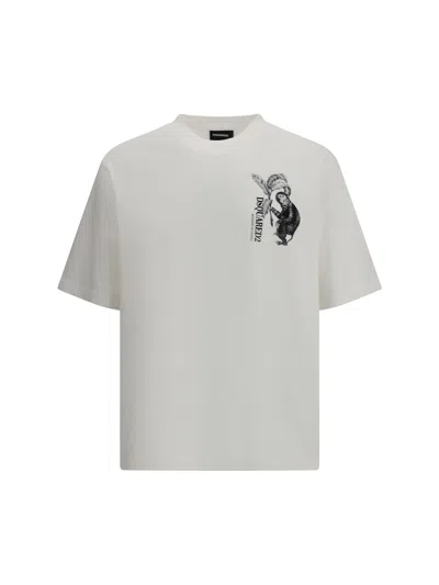 Dsquared2 Monkey Business T-shirt In White