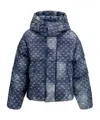 Dsquared2 Blue Polyester Full-length Jacket In Blue
