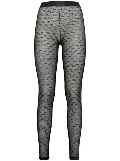DSQUARED2 DSQUARED2 MONOGRAM HIGH-WAISTED TIGHTS