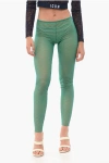 Dsquared2 Monogram Lace Collant In Green